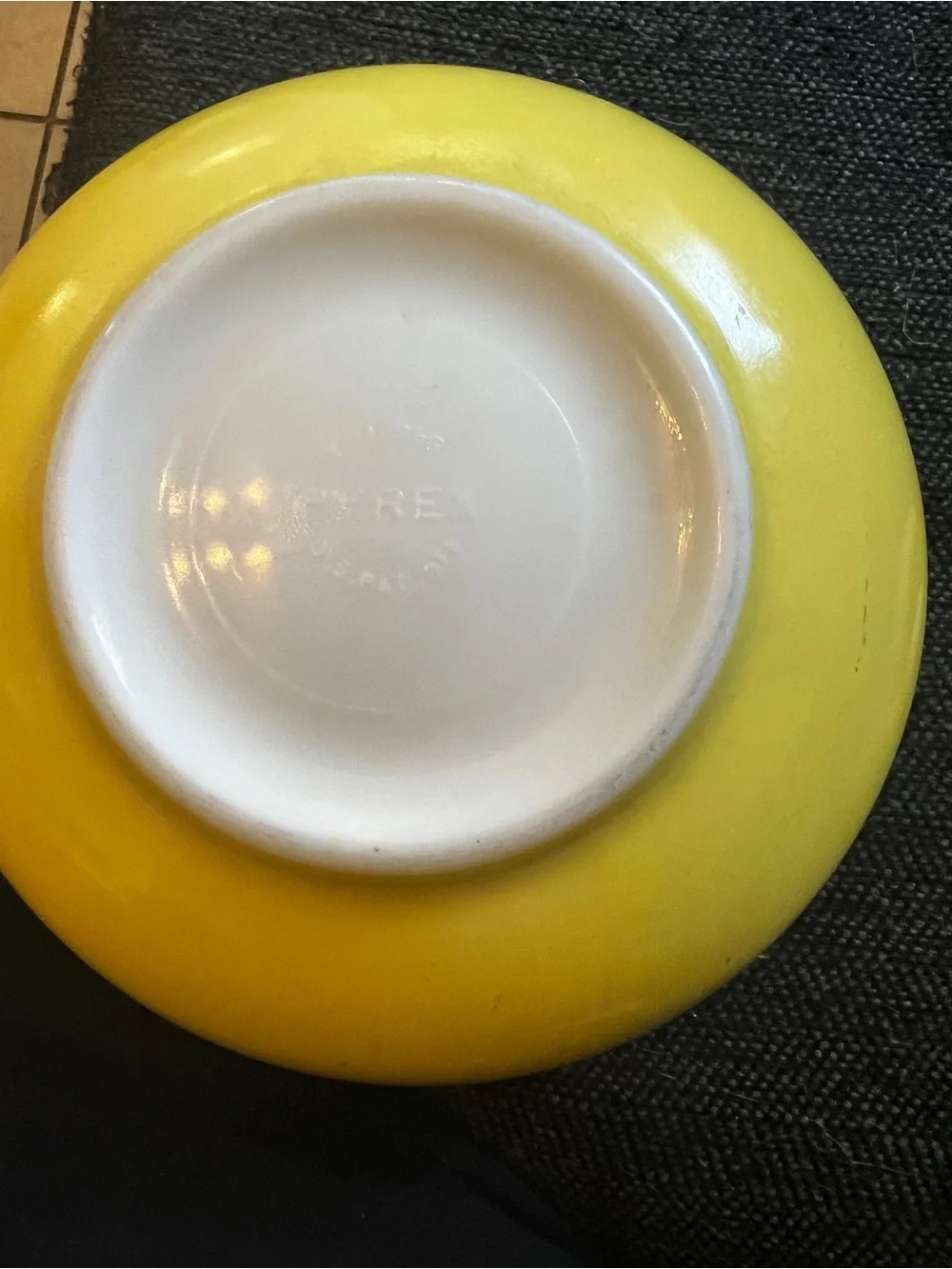 Pyrex - 1940’s Original Production Stamp and Unnumbered